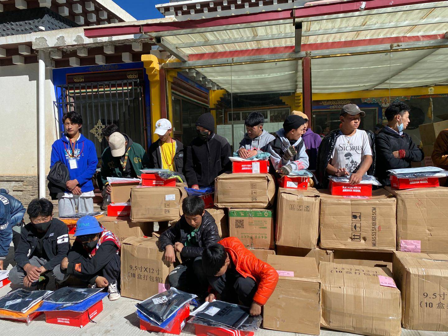 福州健行网络营销策划有限公司公益回顾丨家国同欢月同圆 温暖满载甘孜州(图7)